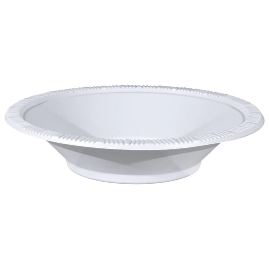 DISPOZEIT PLASTIC BOWL 7 IN 25 CT WHITE