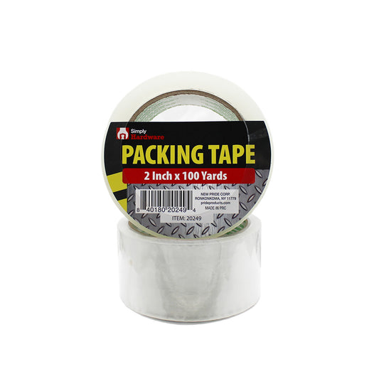 SIMPLY PACKING TAPE 2 IN 100 YD 36 MIC CLEAR