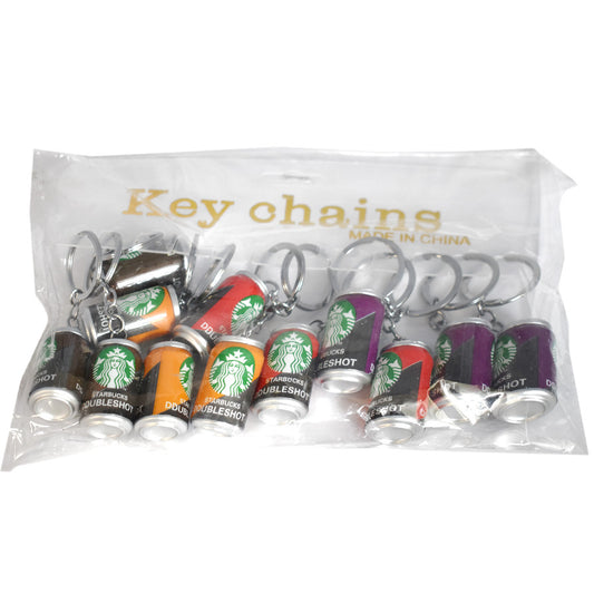 KEY CHAINS 1 CT STARBUCKS #KC2206-6