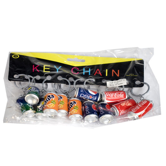KEY CHAINS 1 CT COCA COLA MIX #KC629-15