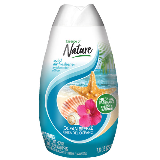 ESSENCE OF NATURE SOLID ADJUSTABLE AIR FRESHENER 7.8 OZ OCEAN BREEZE 12 CT
