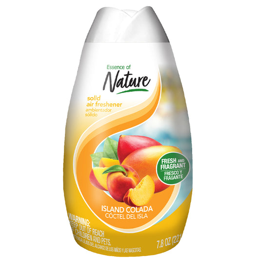 ESSENCE OF NATURE SOLID ADJUSTABLE AIR FRESHENER 7.8 OZ ISLAND COLADA 12 CT
