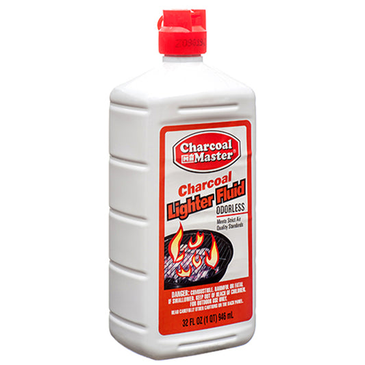 CHARCOAL MASTER LIGHTER FLUID 32 OZ ODORLESS
