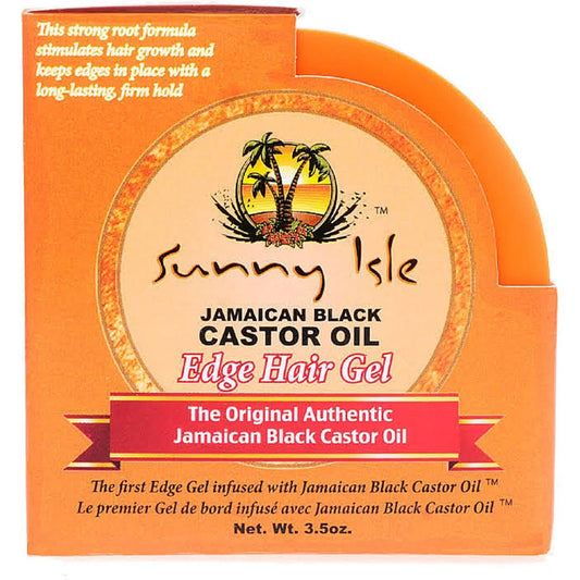 SUNNY ISLE HAIR GEL 3.5 OZ JAMAICAN BLACK CASTOR OIL