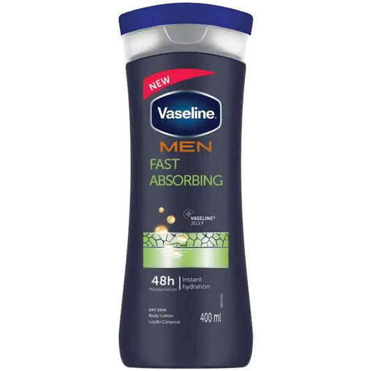 VASELINE BODY LOTION 400 ML MEN FAST ABSORBING