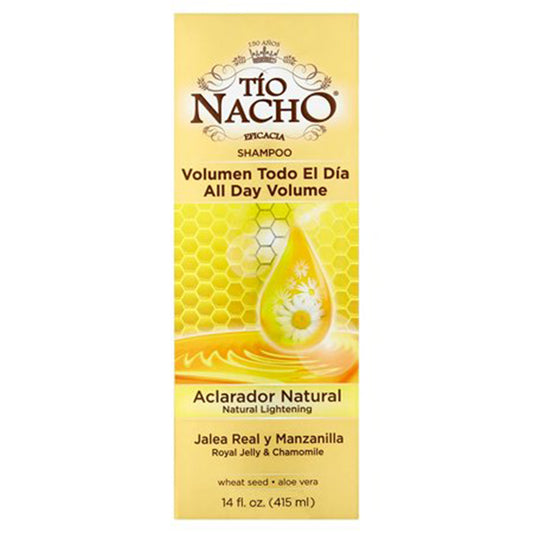 TIO NACHO SHAMPOO 14Z/415ML ALL DAY VOLUME NATURAL LIGHTENING