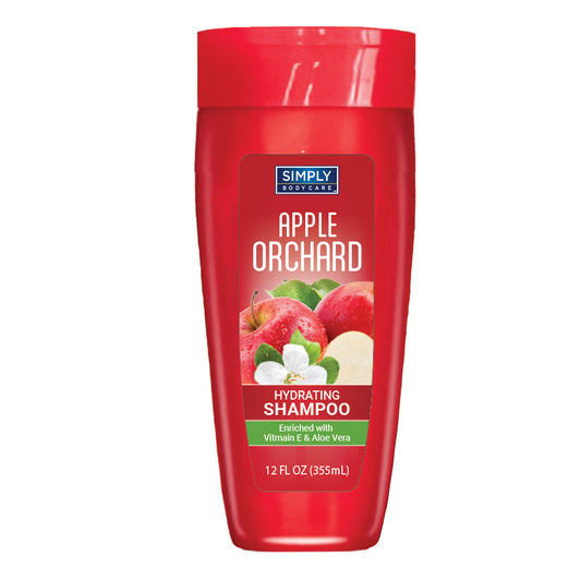 SIMPLY BODYCARE SHAMPOO 12 OZ APPLE ORCHARD
