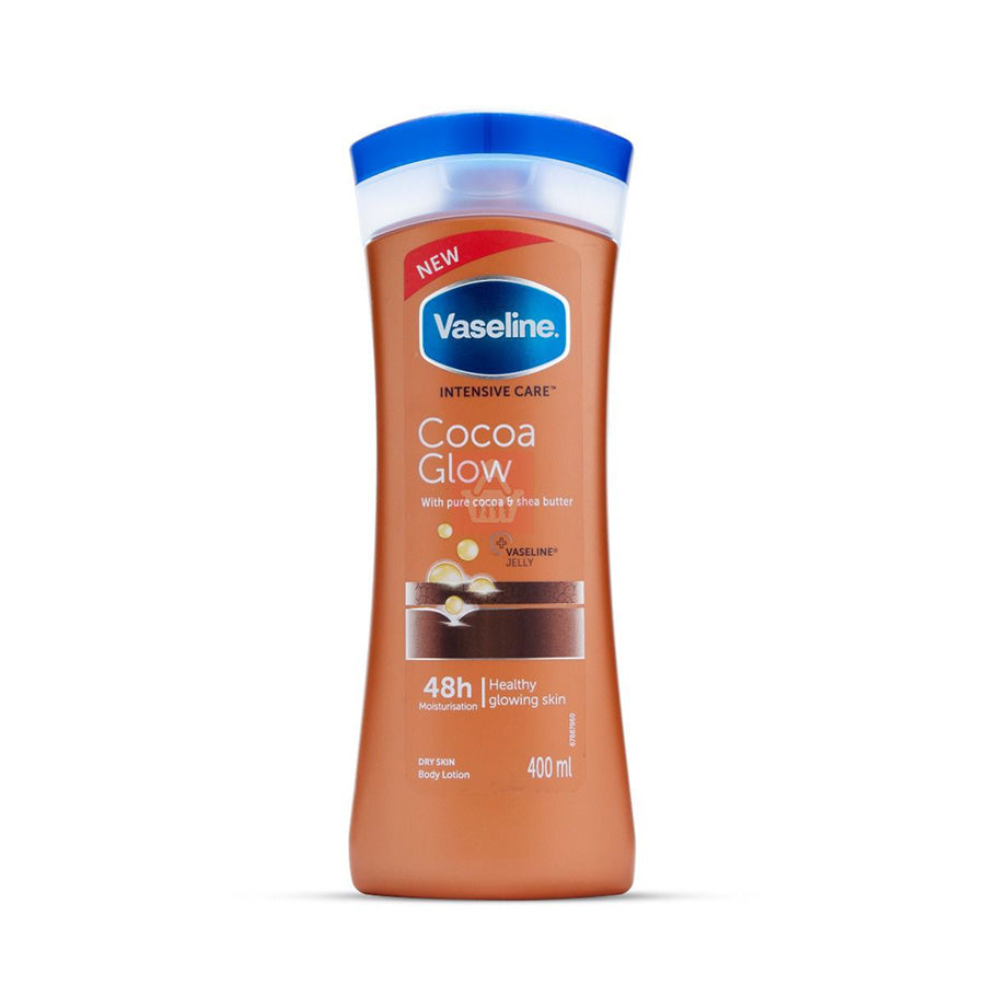 VASELINE BODY LOTION 400 ML COCOA GLOW