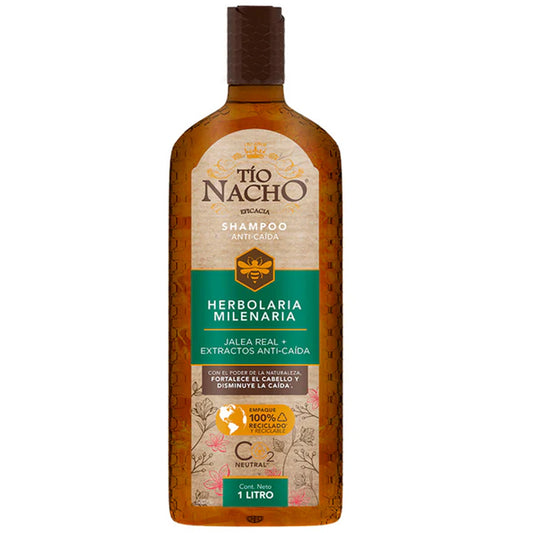 TIO NACHO SHAMPOO 1 L ANTI CAIDA HERBOLARIA MILENARIA