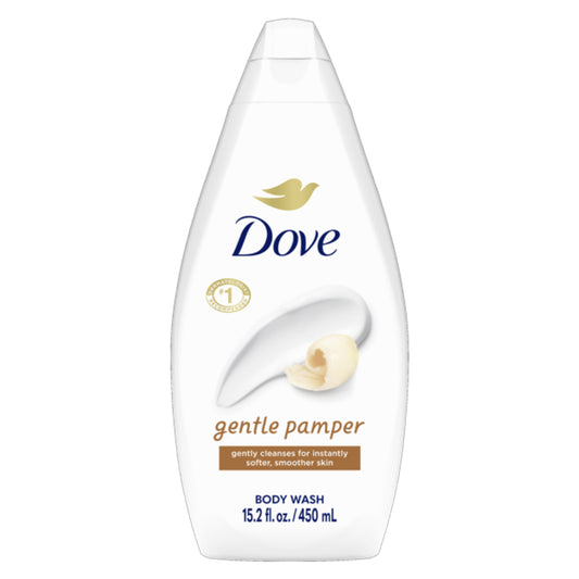 DOVE BODY WASH 450 ML GENTLE PAMPER
