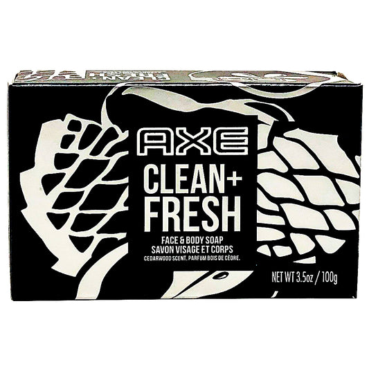 AXE BAR SOAP 3.52 OZ / 100 G CLEAN+FRESH