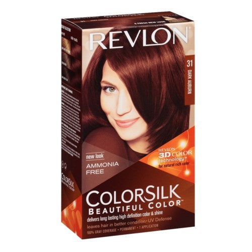 COLOR SILK HAIR COLOR 1 PK #31 DARK AUBURN