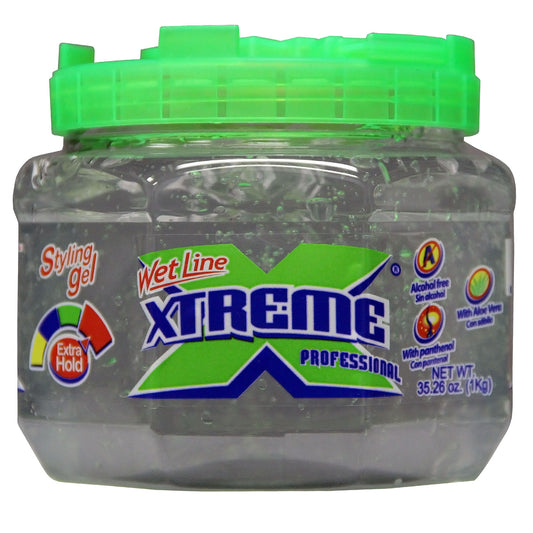 XTREME PRO STYLING GEL 35.26 OZ JUMBO CLEAR JAR
