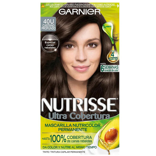 NUTRISSE HAIR COLOR 1 PK # 40U CASTANO PROFUNDO