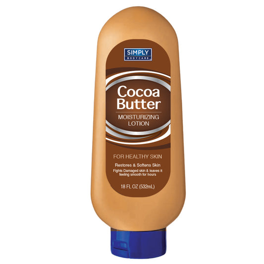 SIMPLY BODYCARE MOISTURIZING SKIN LOTION 18 OZ COCOA BUTTER