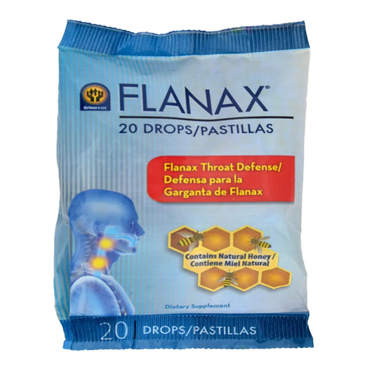FLANAX COUGH DROP 20 CT