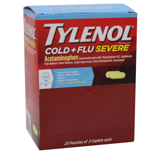TYLENOL COLD & FLU 2 CT BOX