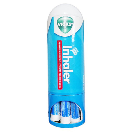 VICKS INHALER 0.5 ML 12 CT WITH KEYCHAIN HANGING DISPLAY
