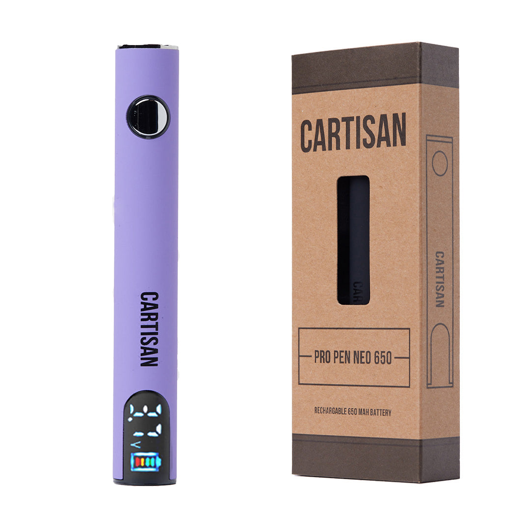 Cartisan Pro Pen NEO 650 510 Battery Purple