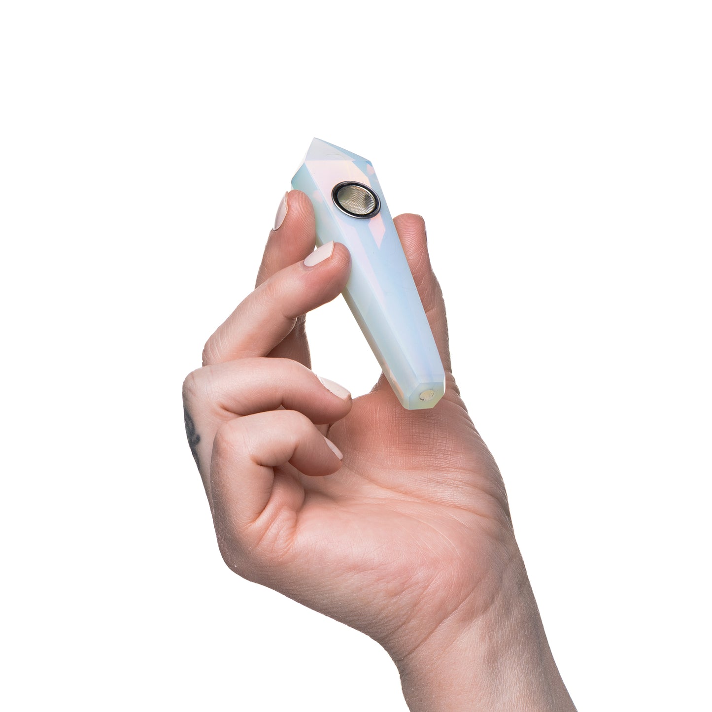 Astral Project Gemstone Pipes Hand Pipe Opalite