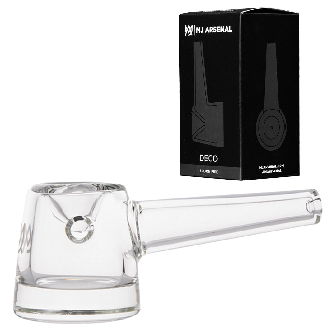 MJ Arsenal Deco Hand Pipe Clear