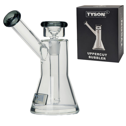 Tyson 2.0 Upper Cut Bubbler - Clear - Charcoal