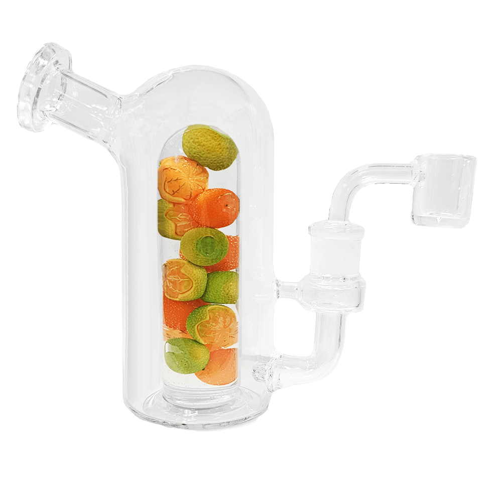 Fantasy Inamo Glass (Water Pipe + Banger) Citrus Fruits