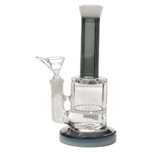 7" Honey Comb Perc Water Pipe (BK233)