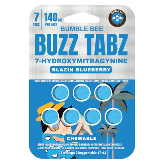 Bumble Bee Buzz Tabz 7-OH 20mg  x 7-Tab Blister (1 Pack)