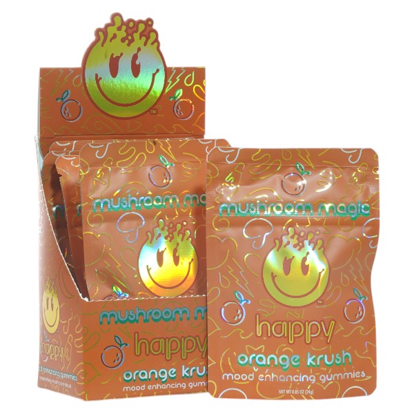 Got Happy Now Mushroom Magic Gummies (0.85oz/24g) 5 packs per Box