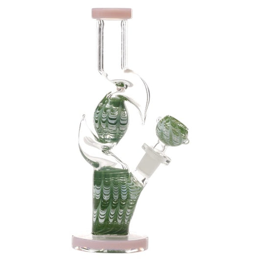 Unbranded Glass W.P. Outside Color Latak Inline 9.0" (19047)