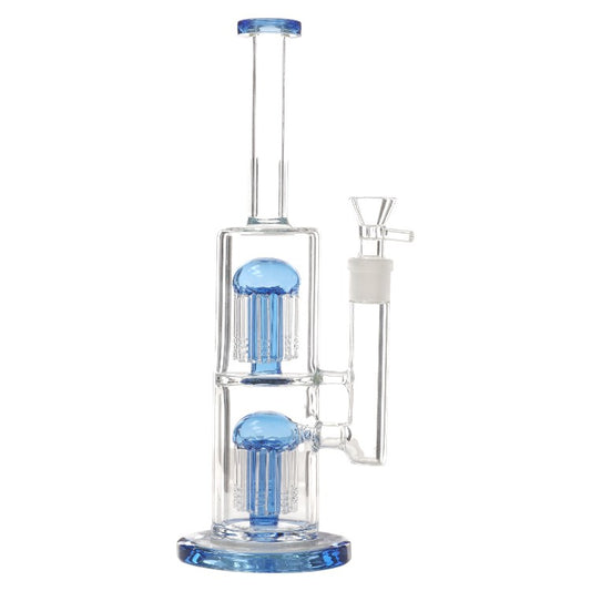 Unbranded Glass with 2 Tree 12.0"