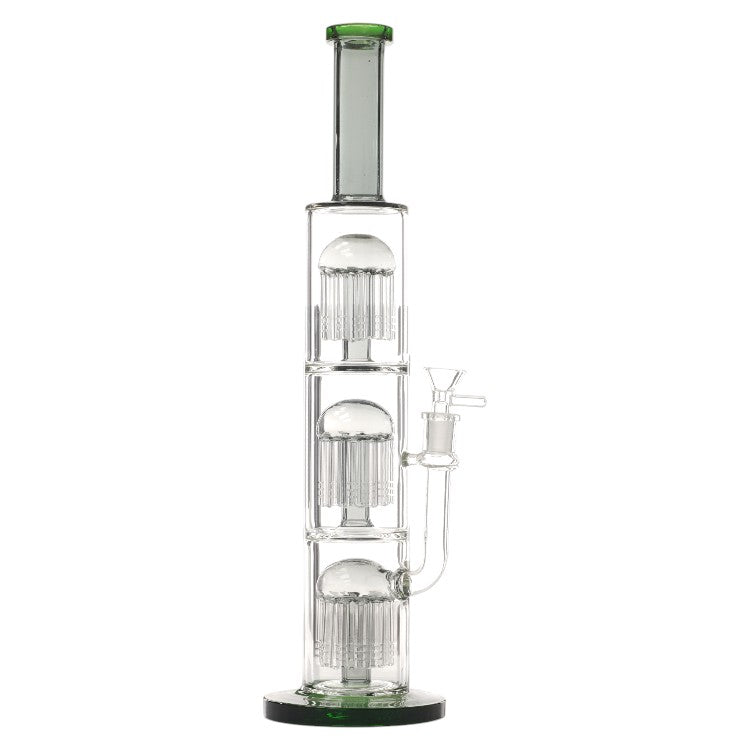 Unbranded Glass with 3 Tree 13.0"