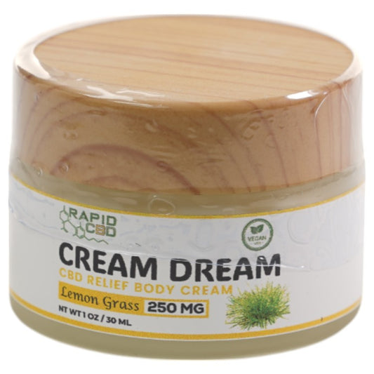 Rapid CBD Cream Dream Body 250mg (1oz/30ML)