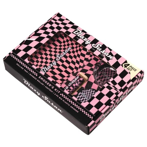 BLAZY SUSAN Smoker's Kit Trippy Checker 1ct