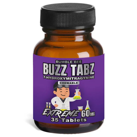 Bumble Bee Buzz Tabz Extreme 7-OH 60mg each Tablet (35 CT Jar)