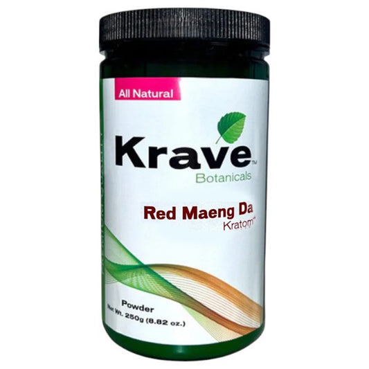 KRAVE Kratom Red Maeng Da Powder 250g 1ct