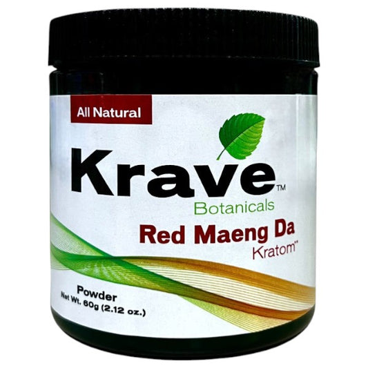 KRAVE Kratom Red Maeng Da Powder 60g 1ct