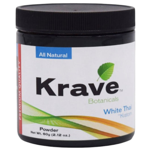 KRAVE Kratom White Thai Powder 60g 1ct