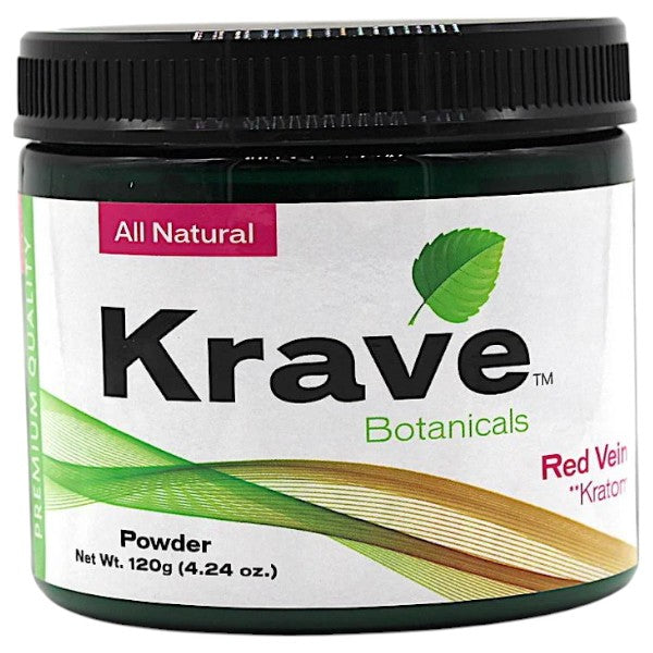 KRAVE Kratom Red Vein Powder 120g 1ct