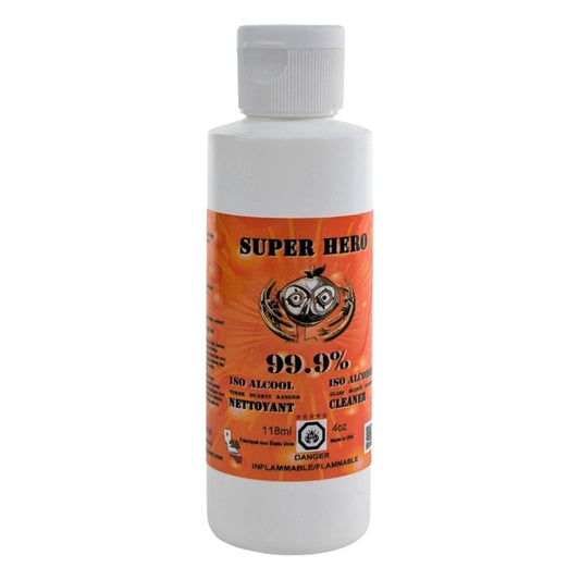 Orange Chronic Glass Cleaner Super Hero ISO Alcohol 4oz