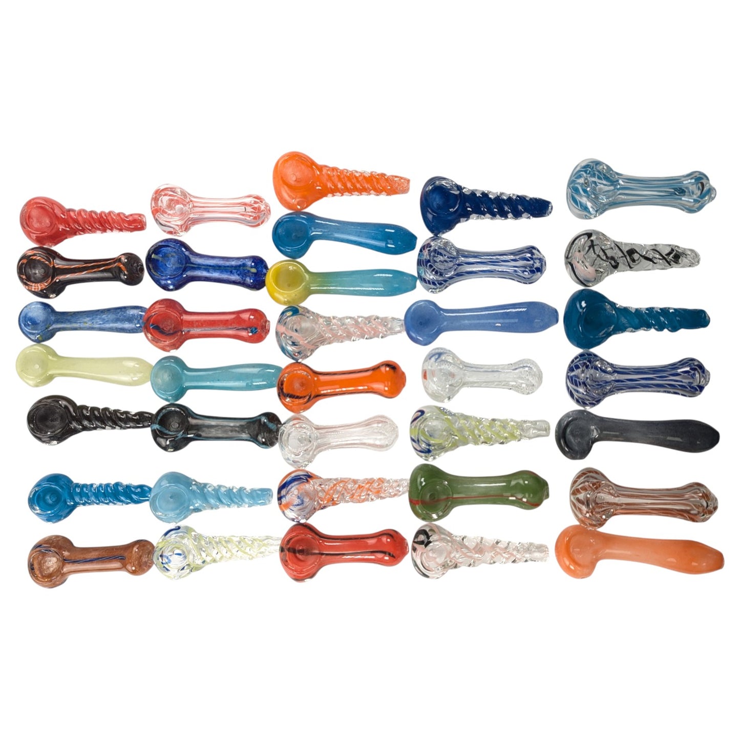 Hand Pipe Deal - AB01 - (Pack of 36) BUNDLE 2.5'' SPOON MIX