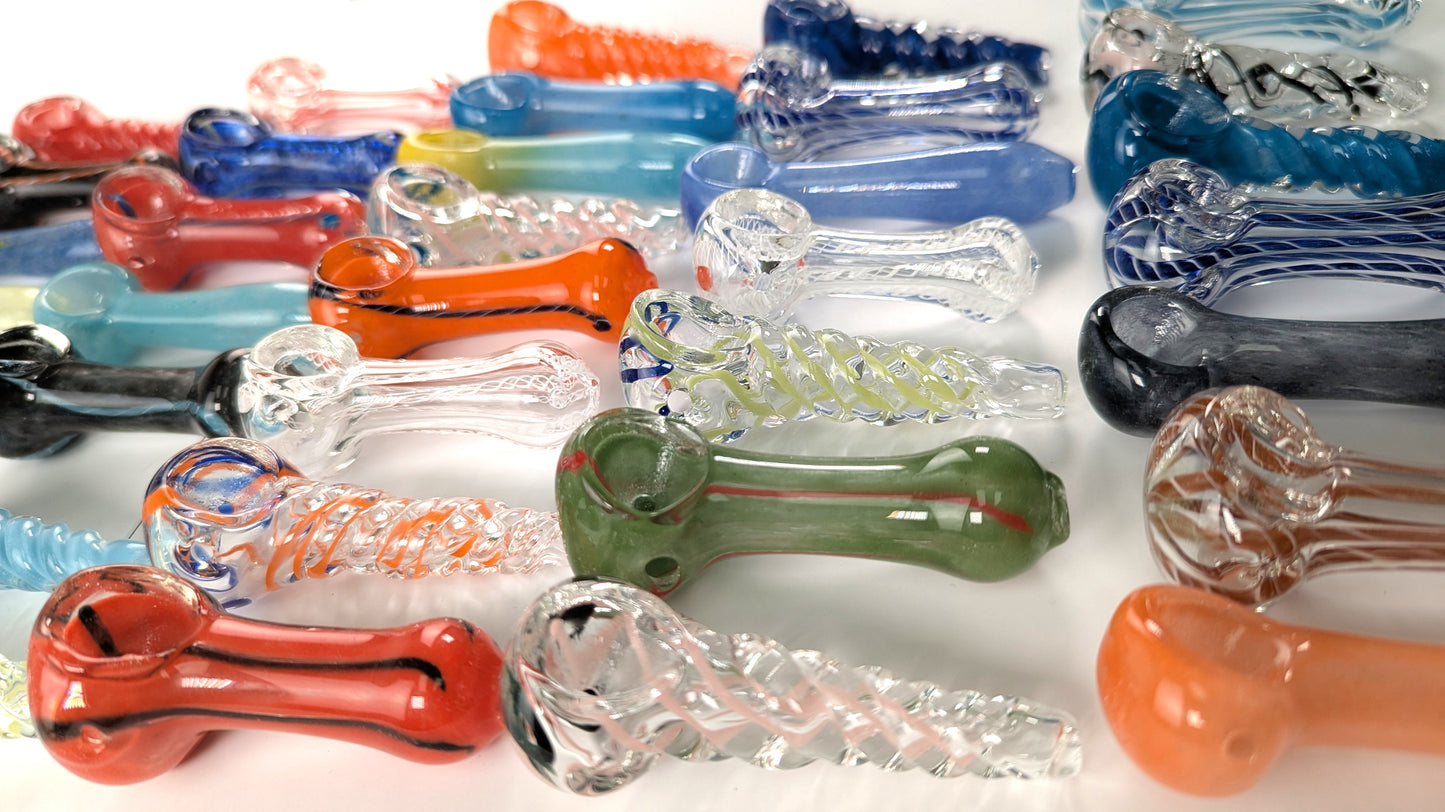 Hand Pipe Deal - AB01 - (Pack of 36) BUNDLE 2.5'' SPOON MIX