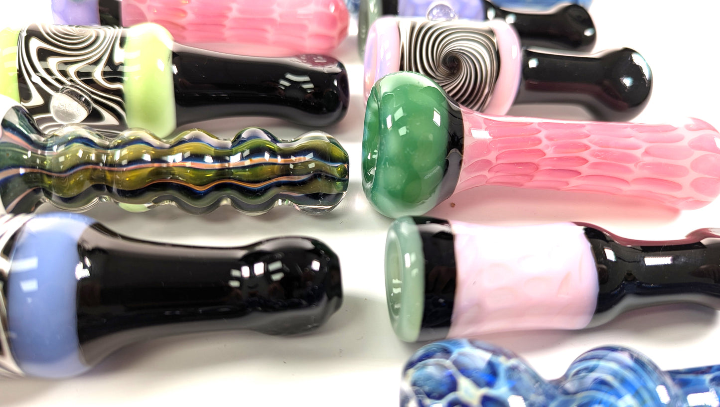 Hand Pipe Deal - AB05 - (Pack of 12) HIGH END CHILLIUM BUNDLE