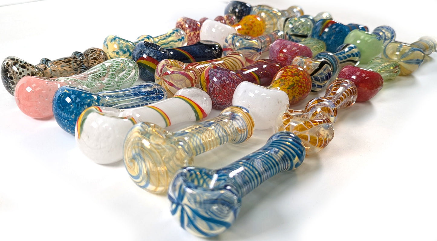 Hand Pipe Deal - AB08 - (Pack of 24) BUNDLE 3"/3.5"-50-60Gr PIPE