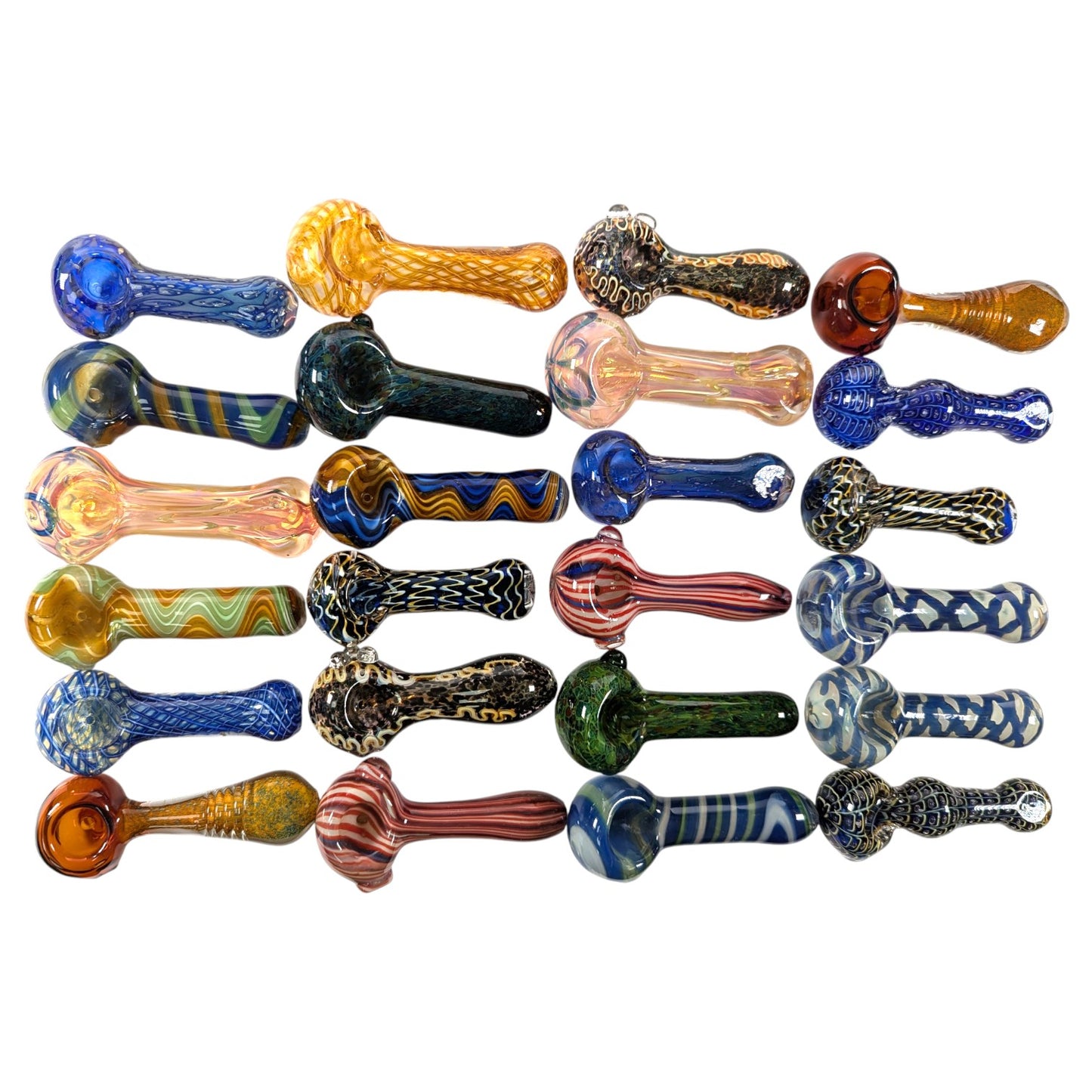 Hand Pipe Deal - AB10 - (Pack of 24) BUNDLE 3"/3.5" HIGH END PIPE