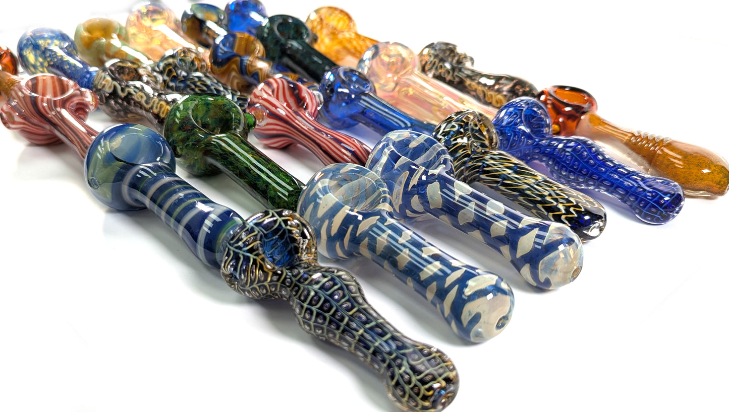 Hand Pipe Deal - AB10 - (Pack of 24) BUNDLE 3"/3.5" HIGH END PIPE