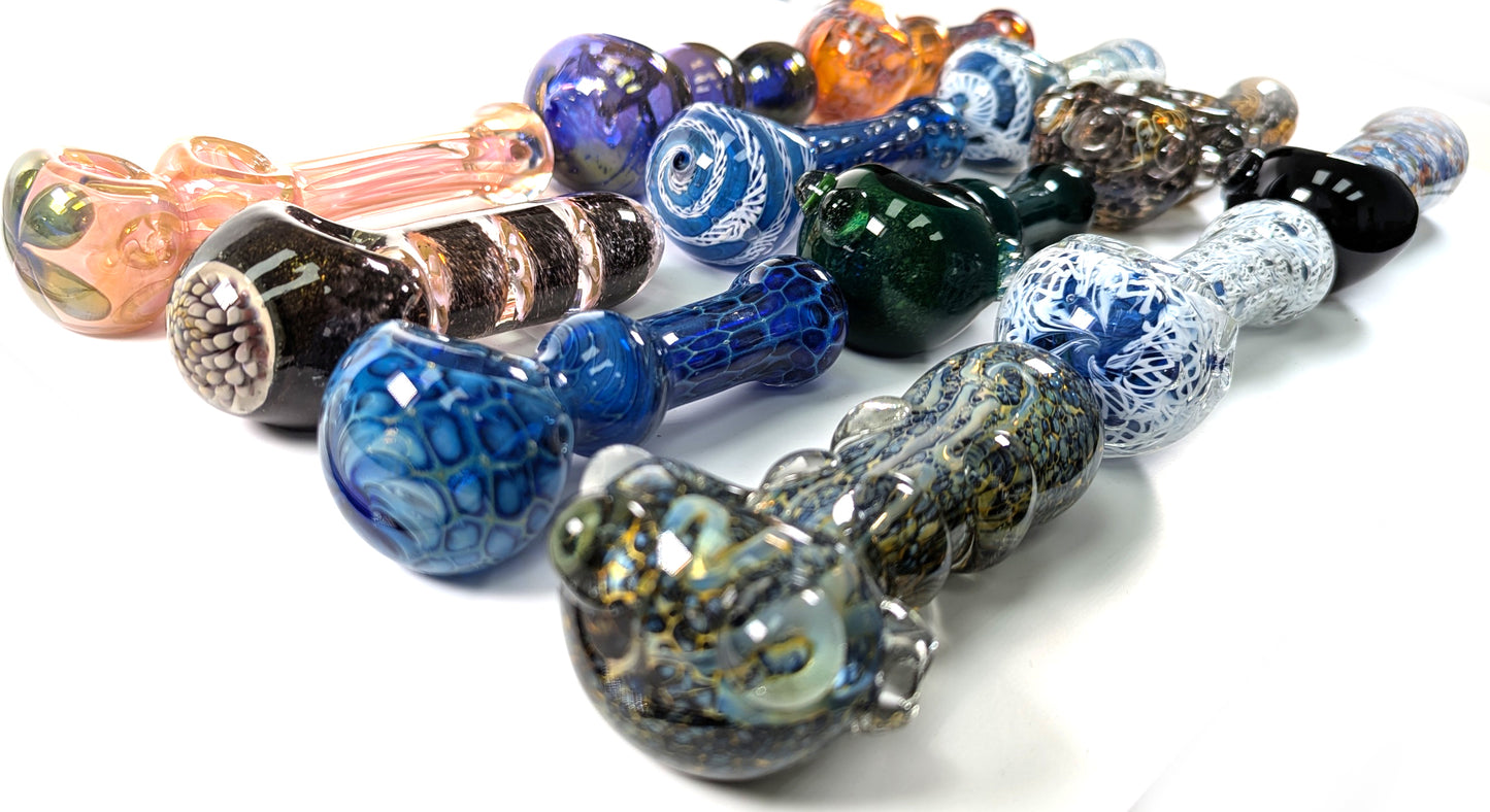 Hand Pipe Deal - AB14 - (Pack of 12) BUNDLE 4.5"/5" HIGH END PIPE