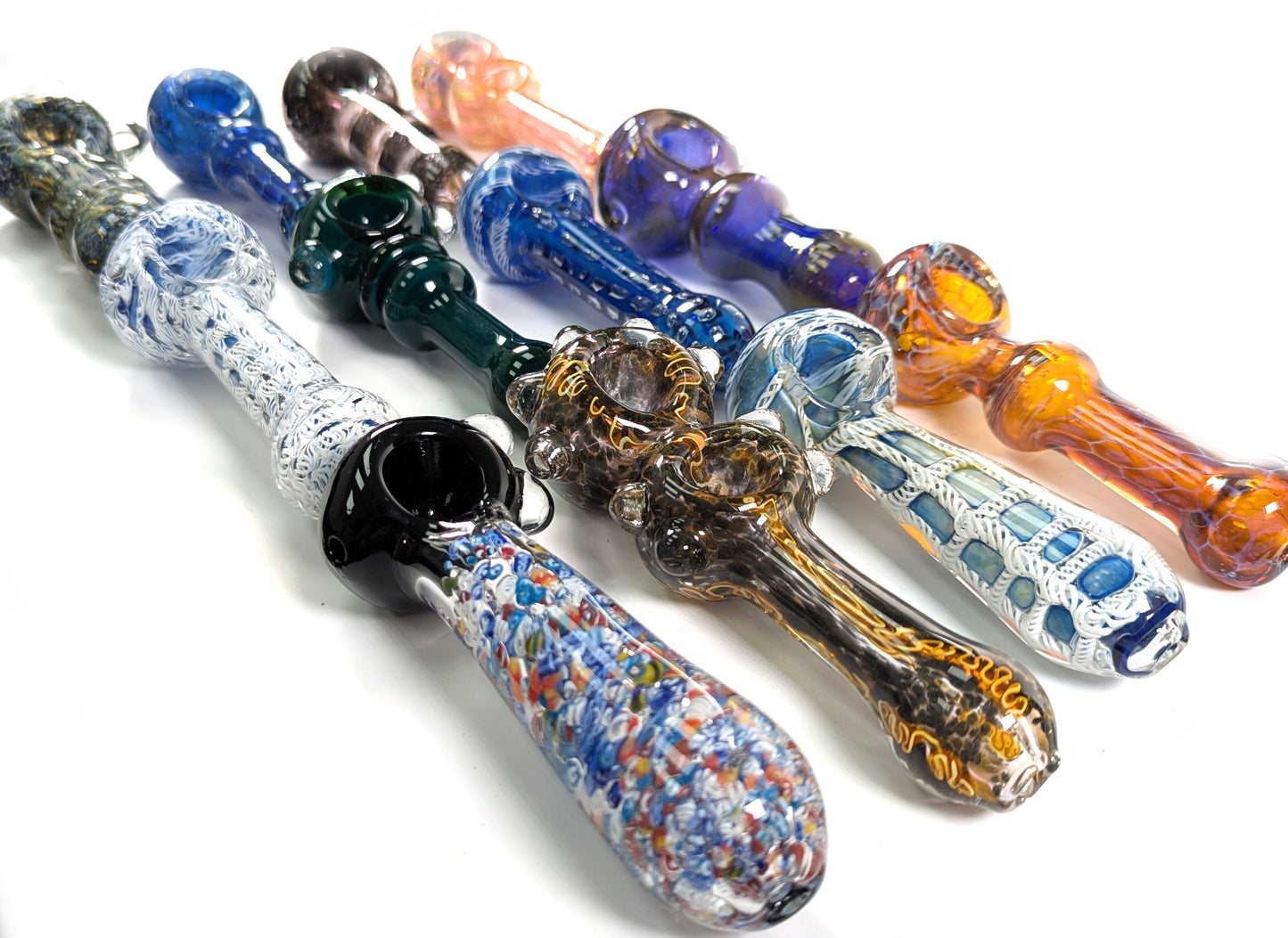 Hand Pipe Deal - AB14 - (Pack of 12) BUNDLE 4.5"/5" HIGH END PIPE
