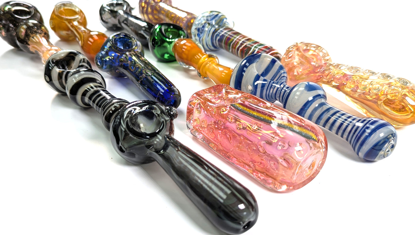 Hand Pipe Deal - AB15 - (Pack of 12) BUNDLE 4"/4.5" HIGH END HAND PIPE